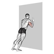 俯卧撑（墙） 动作演示
